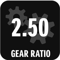 2.50 GEAR-RATIO